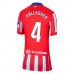 Atletico Madrid Conor Gallagher #4 Hjemmedrakt Dame 2024-25 Korte ermer